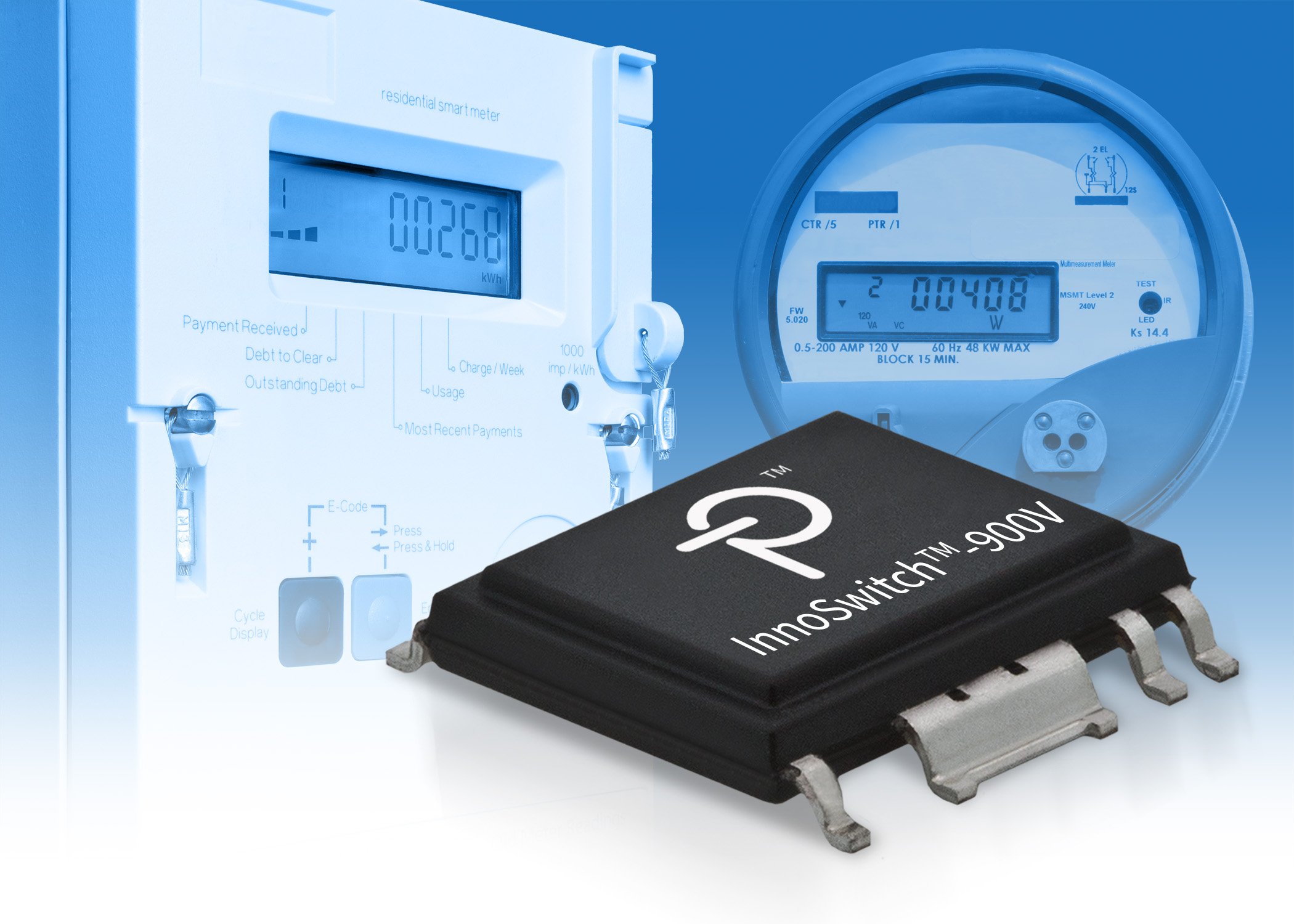 Power Integrations' 900 V InnoSwitch-EP ICs serves industrial and three-phase power supply apps